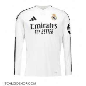 Real Madrid Prima Maglia 2024-25 Manica Lunga